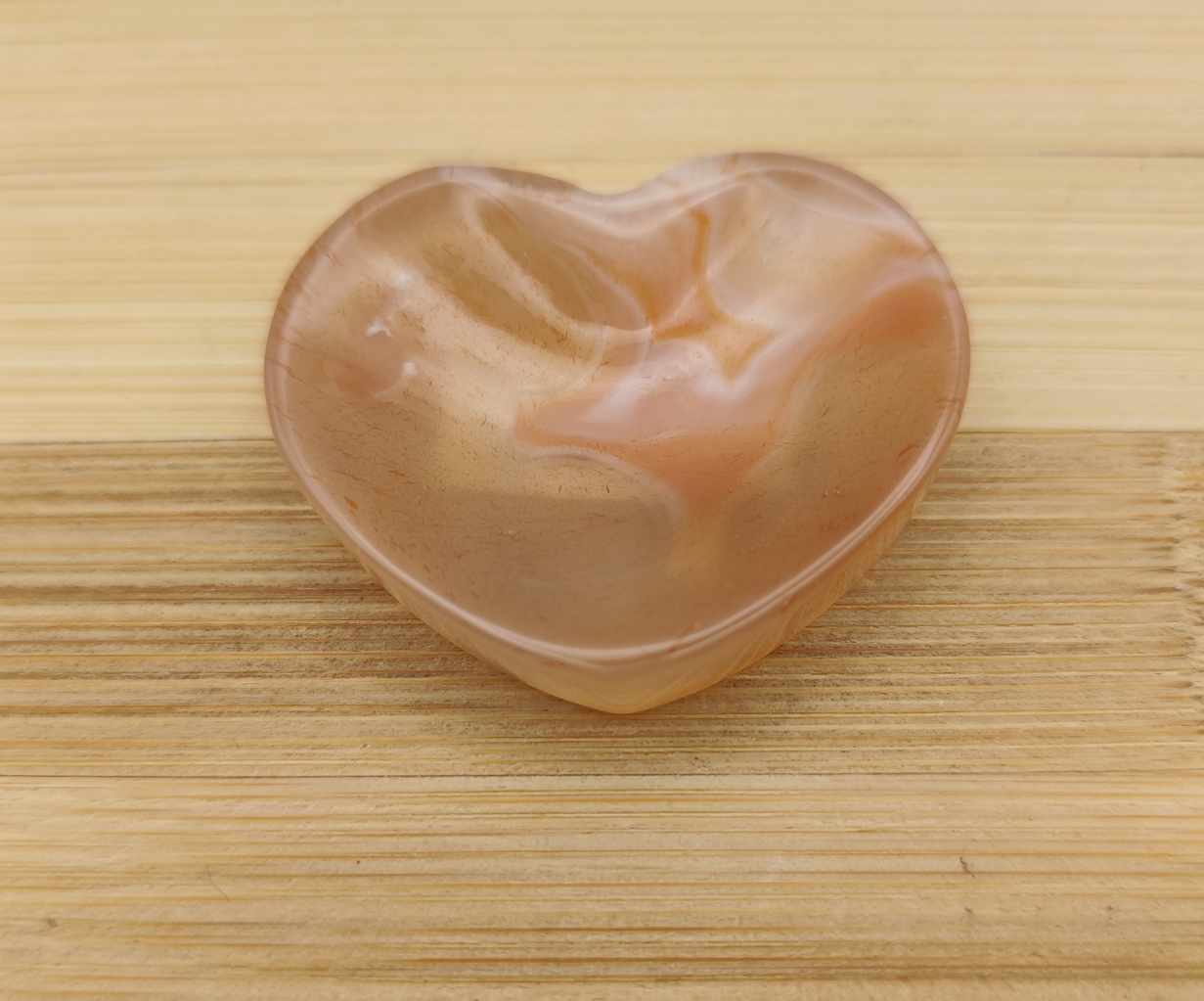 Cuenco de Ágata de corazón