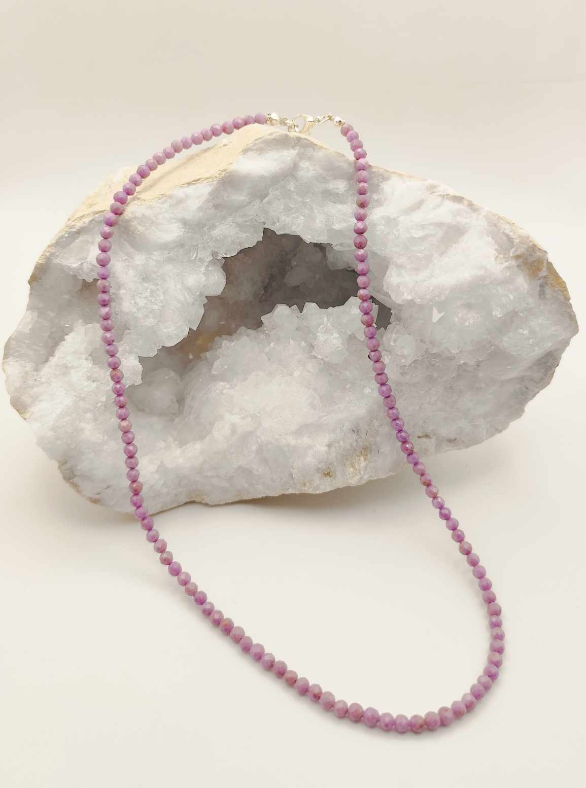 Collar de Fosfosiderita Facetada