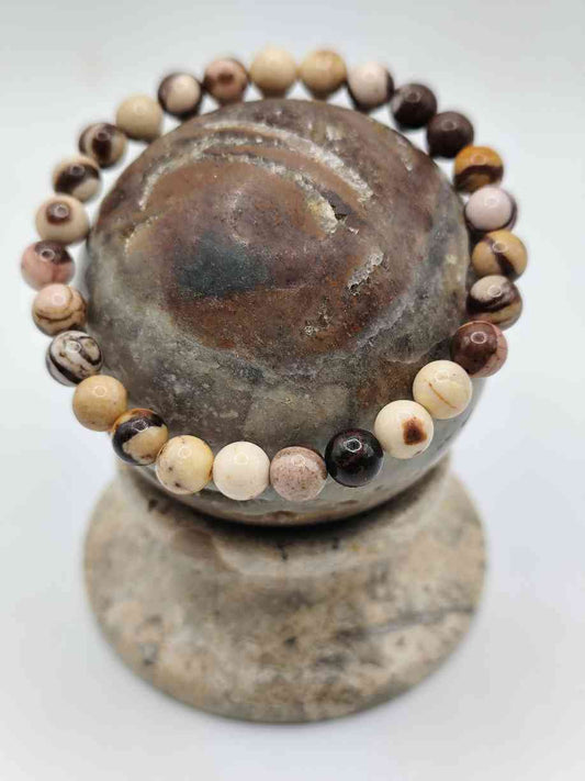Pulsera de Jaspe Chocolate