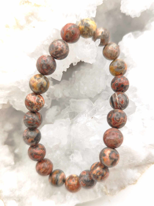 Pulsera de Jaspe de Leopardo