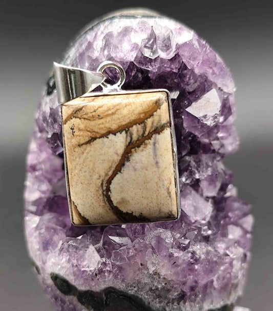 Colgante de Jaspe Tierra