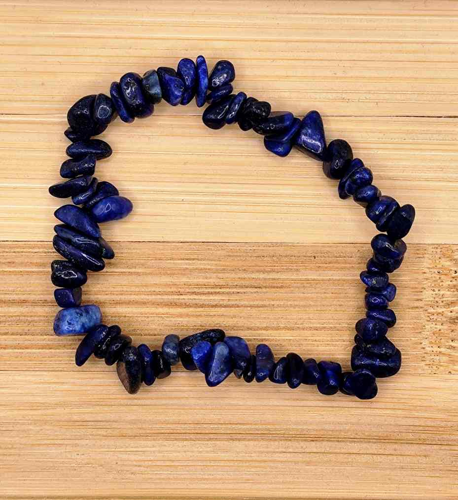 Pulsera de Lapislázuli chip