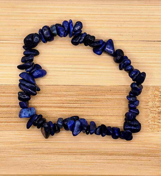Pulsera de Lapislázuli chip