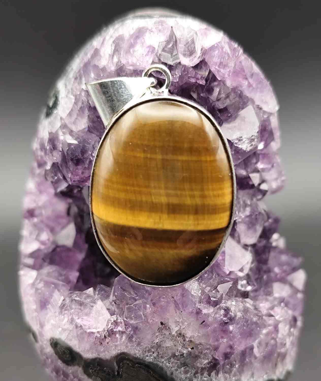 Colgante de Ojo de Tigre