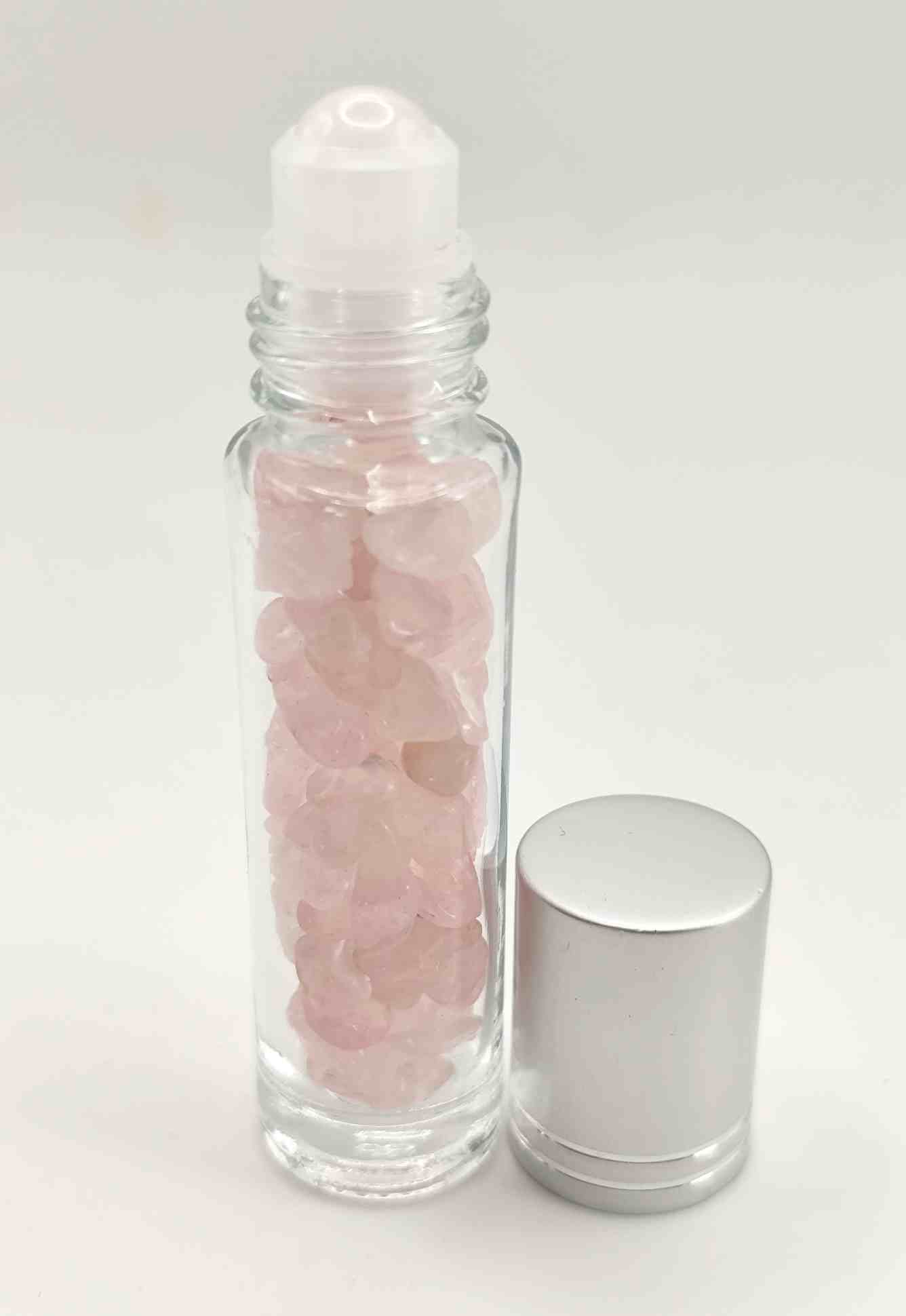 Perfumero de Cuarzo Rosa