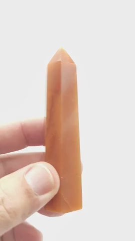 Pointe d'aventurine orange
