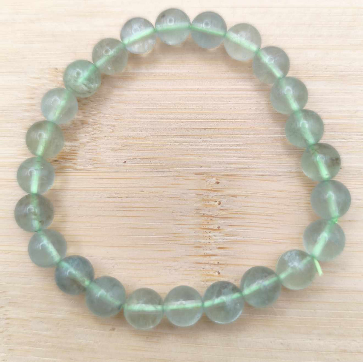 Pulsera de Fluorita Verde