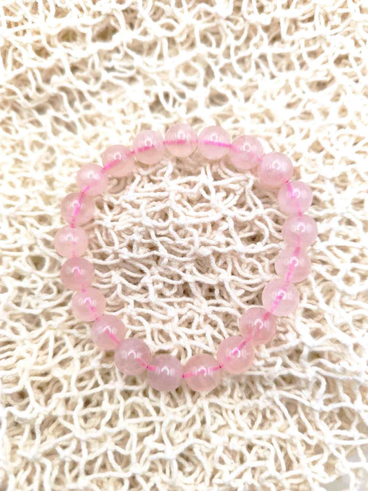 Pulsera de Cuarzo Rosa
