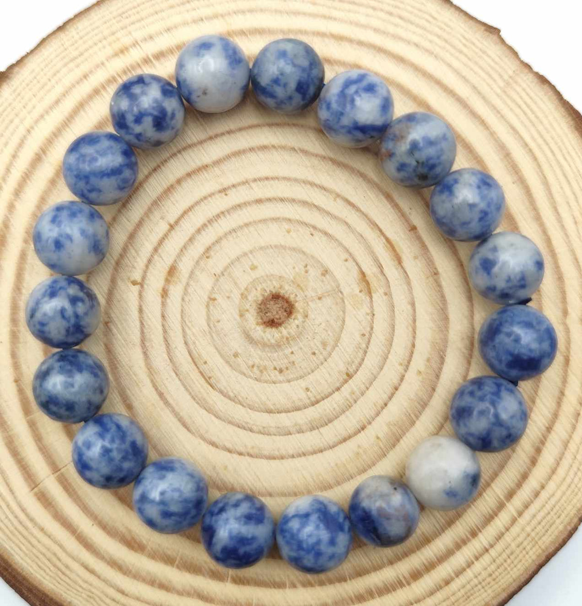 Blue Spotted Jasper Bracelet
