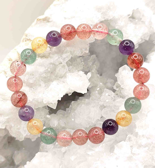Pulsera de Cuarzos Mixtos