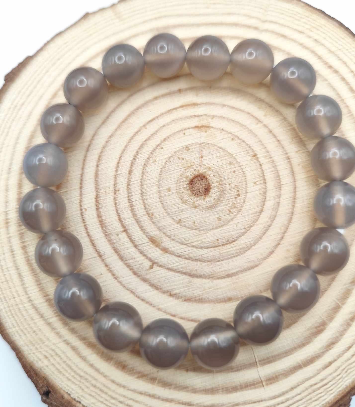 Pulsera de Ágata Gris