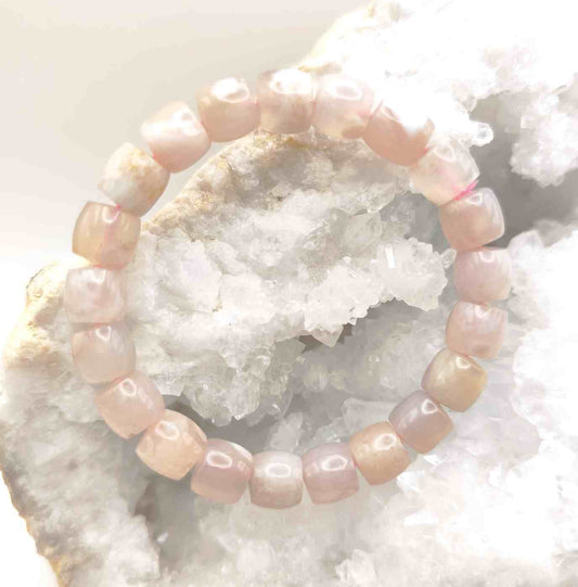 Pulsera de Ágata Flor de Cerezo