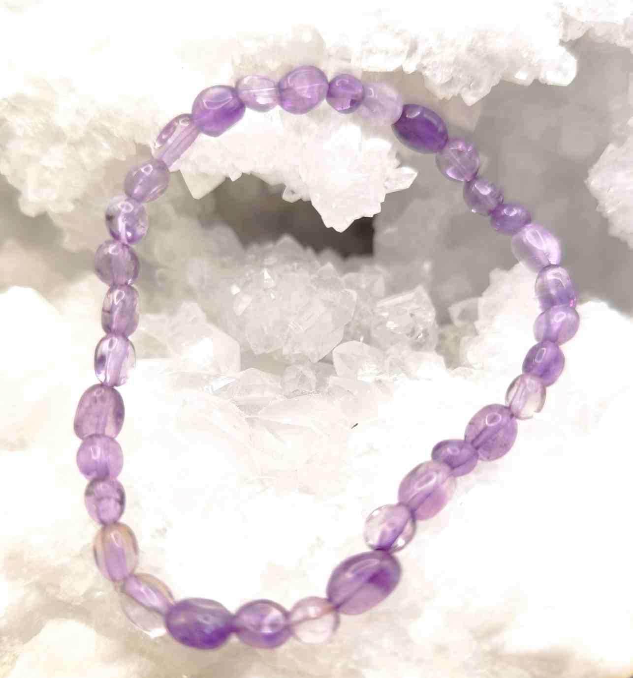 Pulsera de Amatista Lila