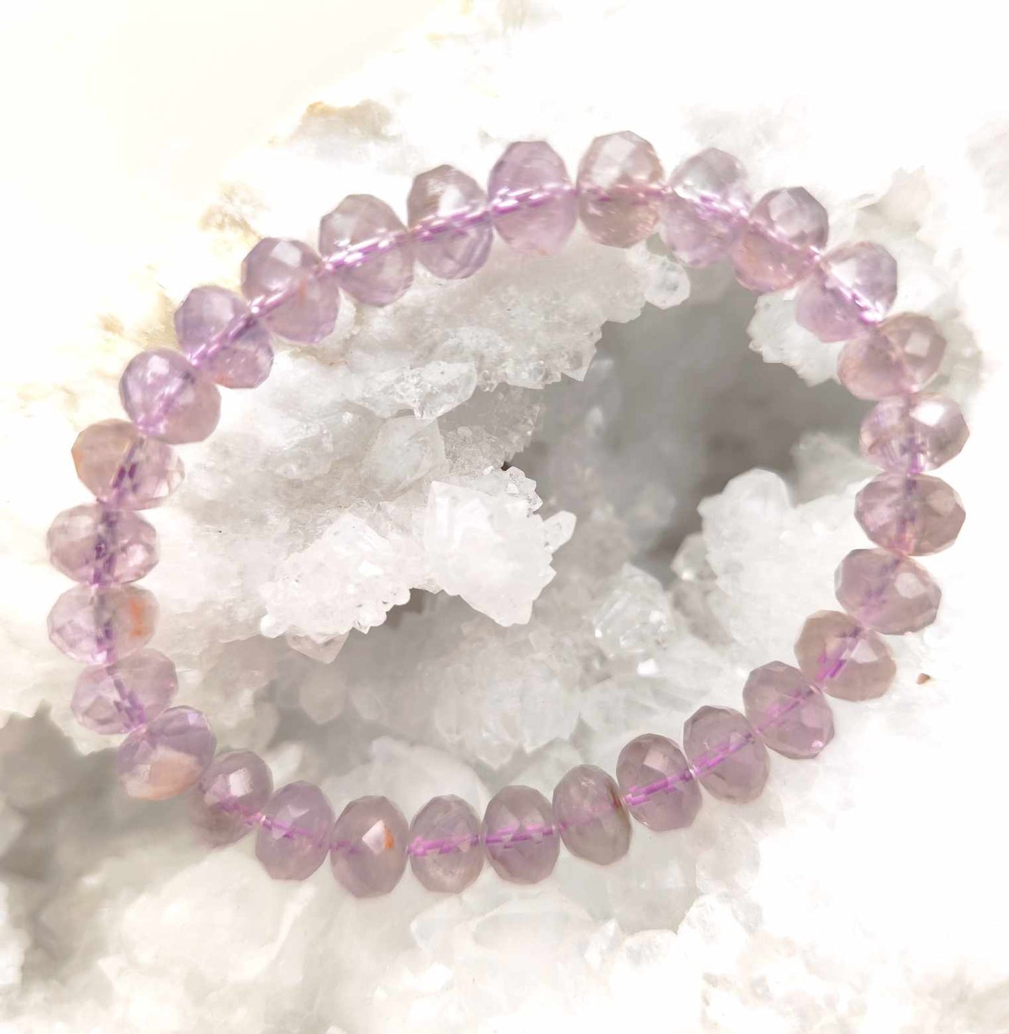 Pulsera de Amatista Facetada