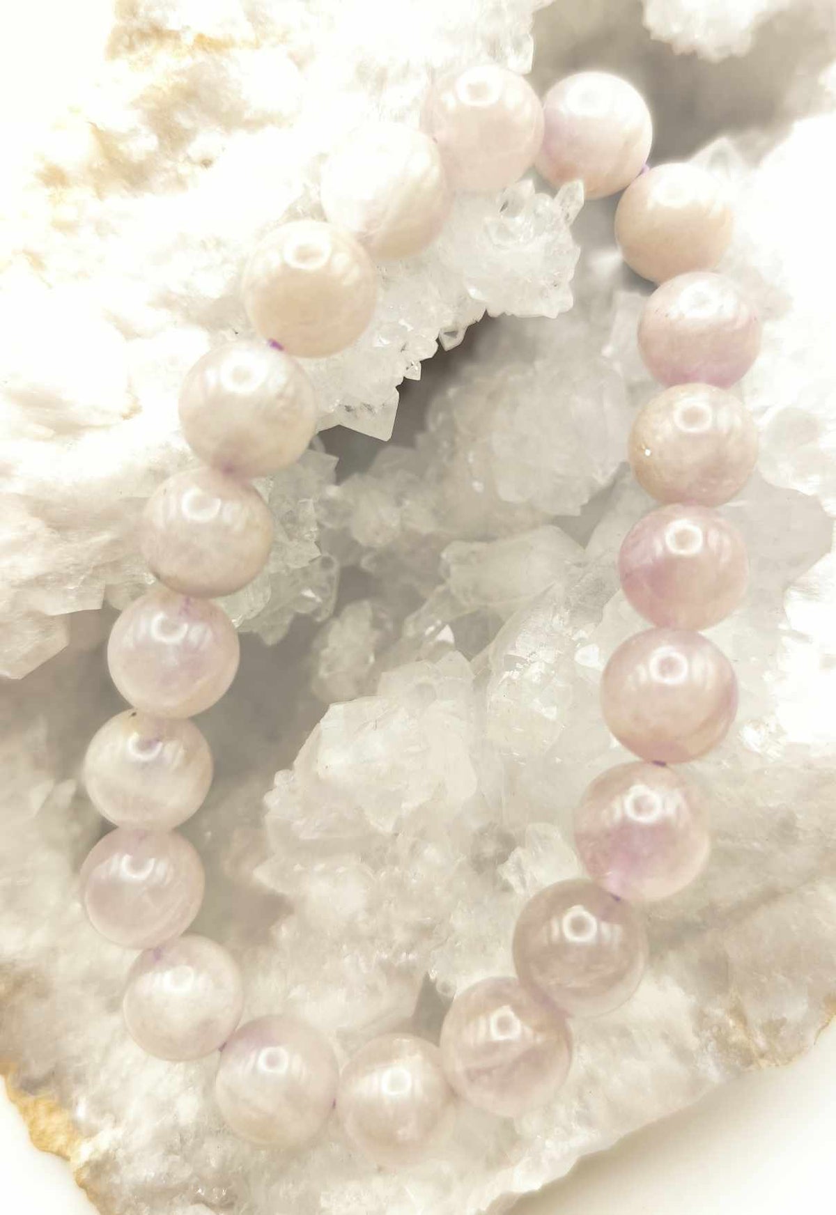 Pulsera de Amatista Lavanda
