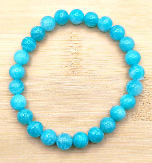Pulsera de Amazonita azul