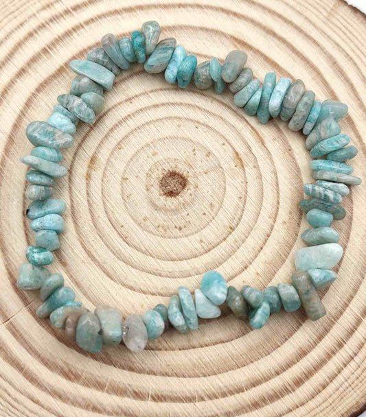 Pulsera de Amazonita Chip