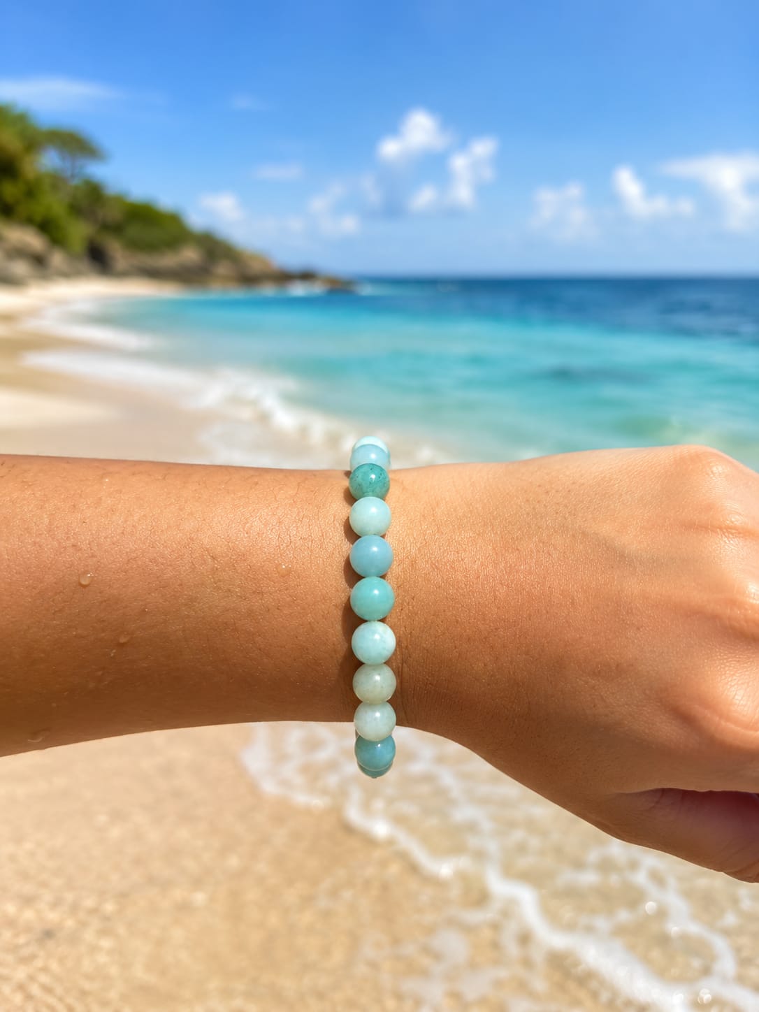Pulsera de Amazonita Natural