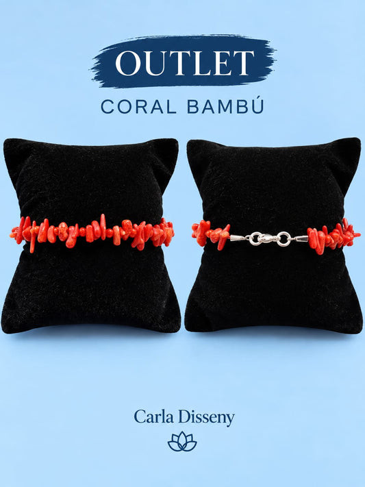 Pulsera de Coral Bambú