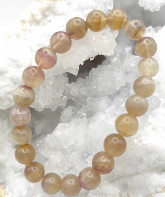 Yellow Fluorite Bracelet