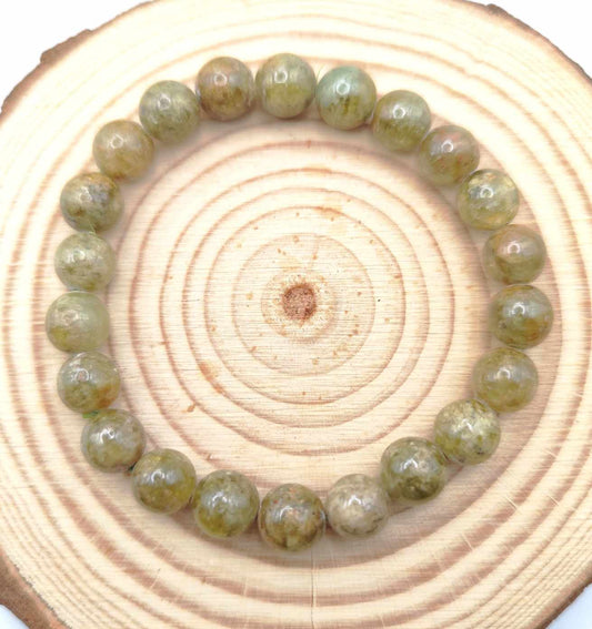 Pulsera de Granate Verde