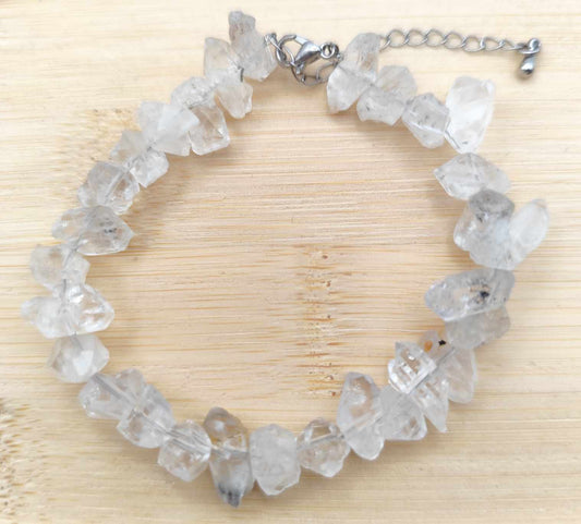 Herkimer bracelet