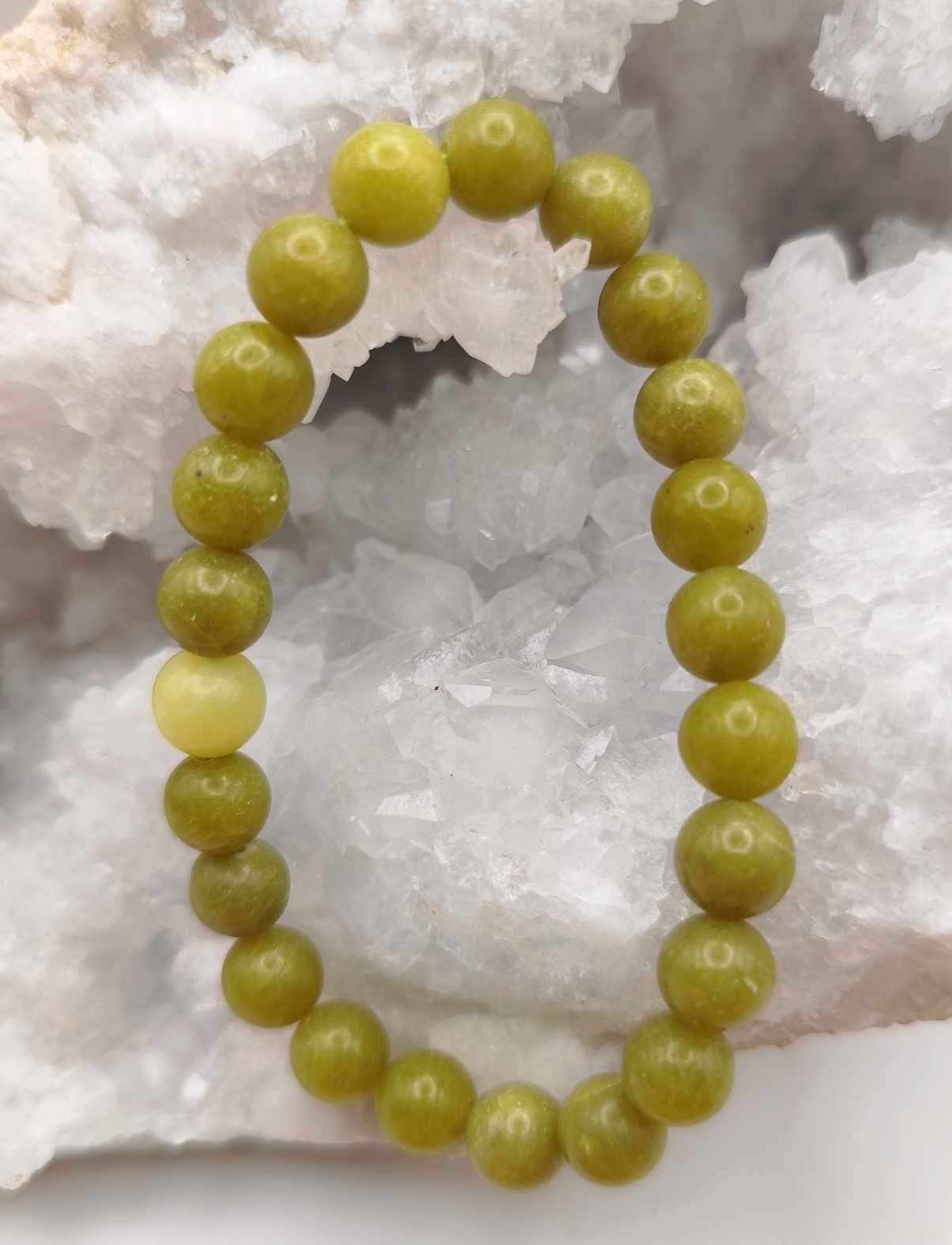 Pulsera de Jade Amarillo