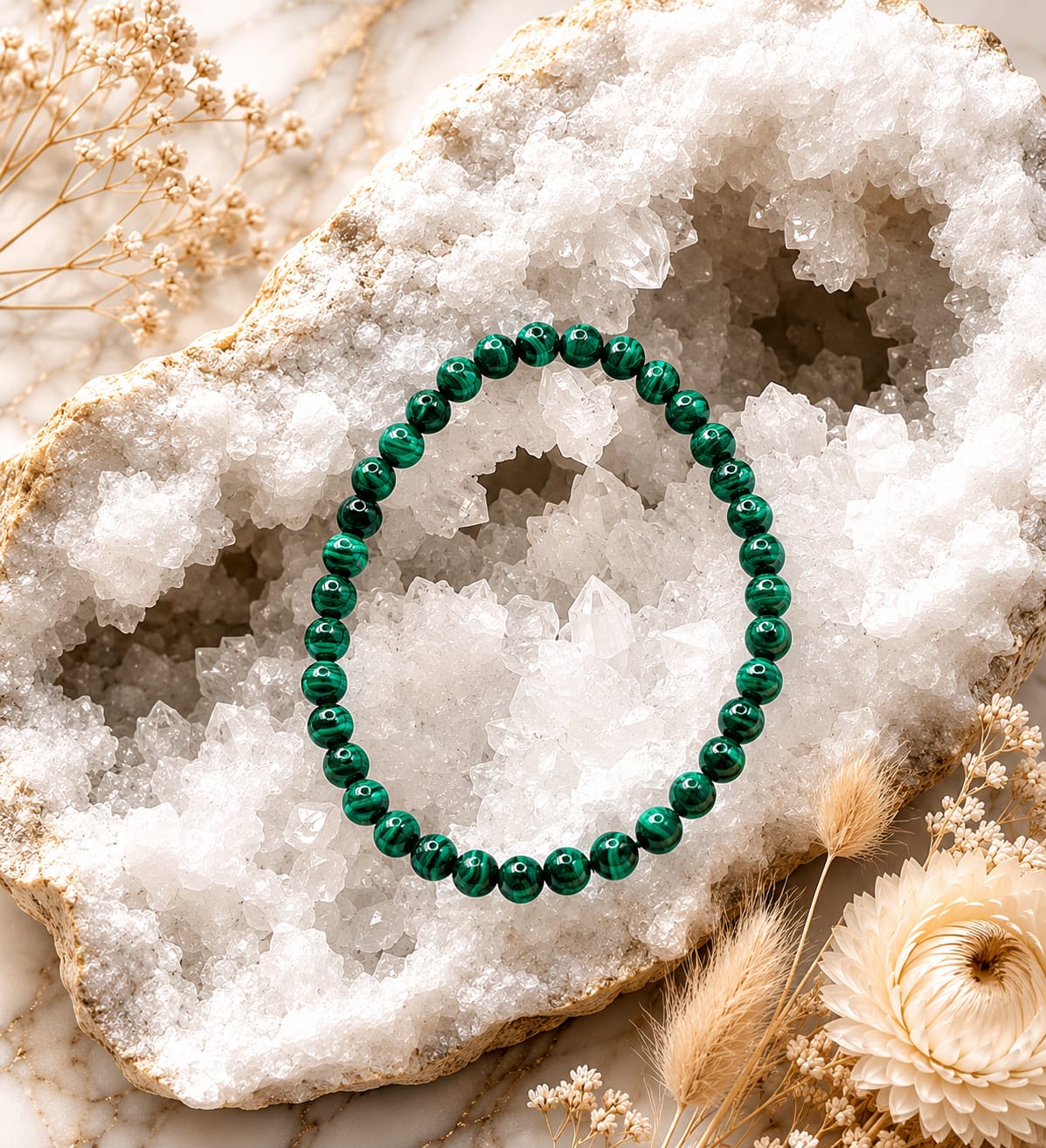 Pulsera de Malaquita
