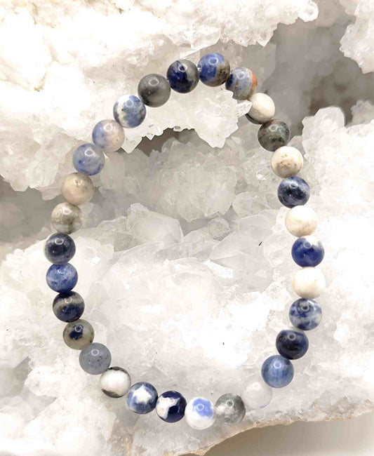 Pulsera de Sodalita
