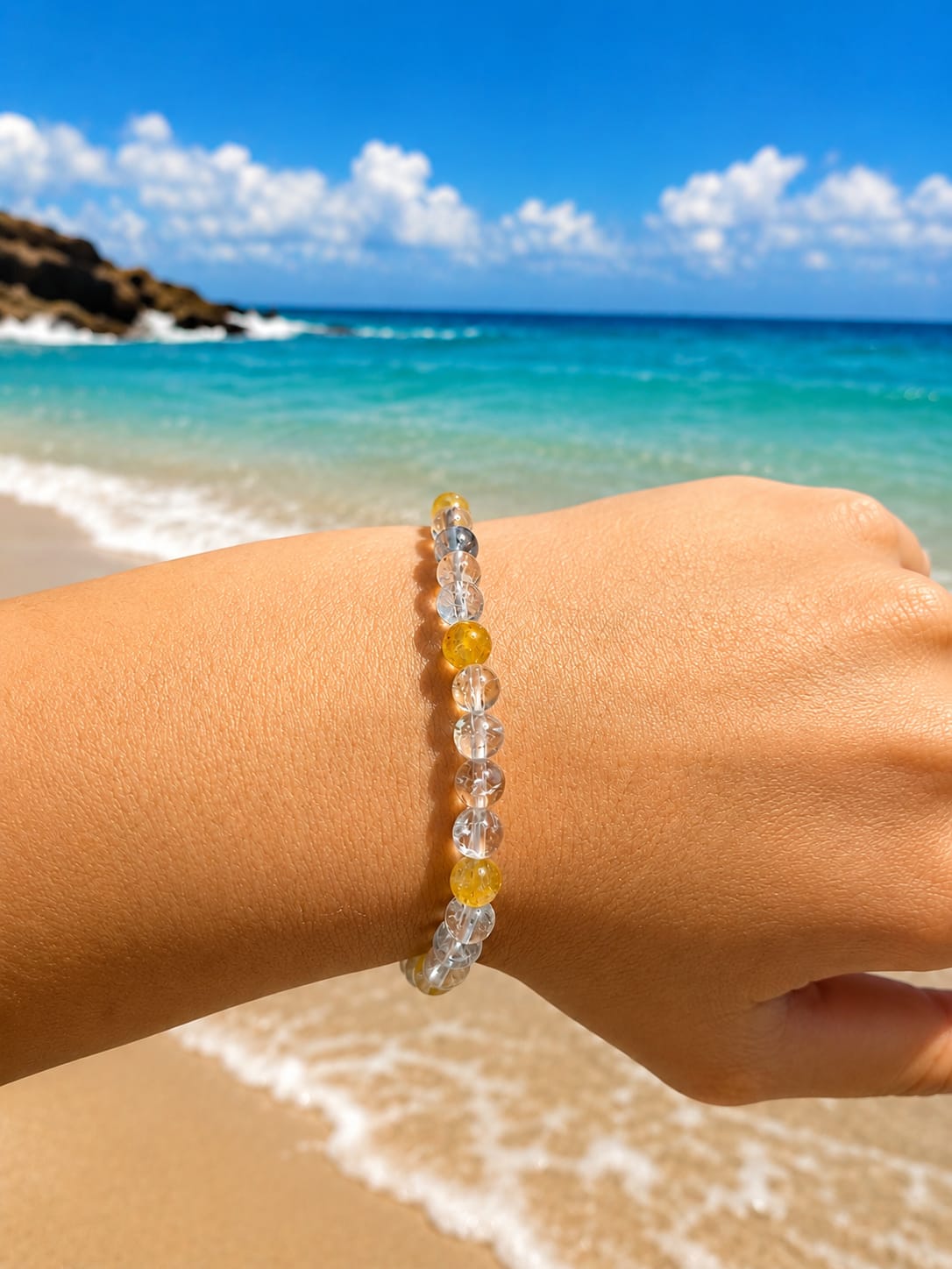 Pulsera de Topacio Natural