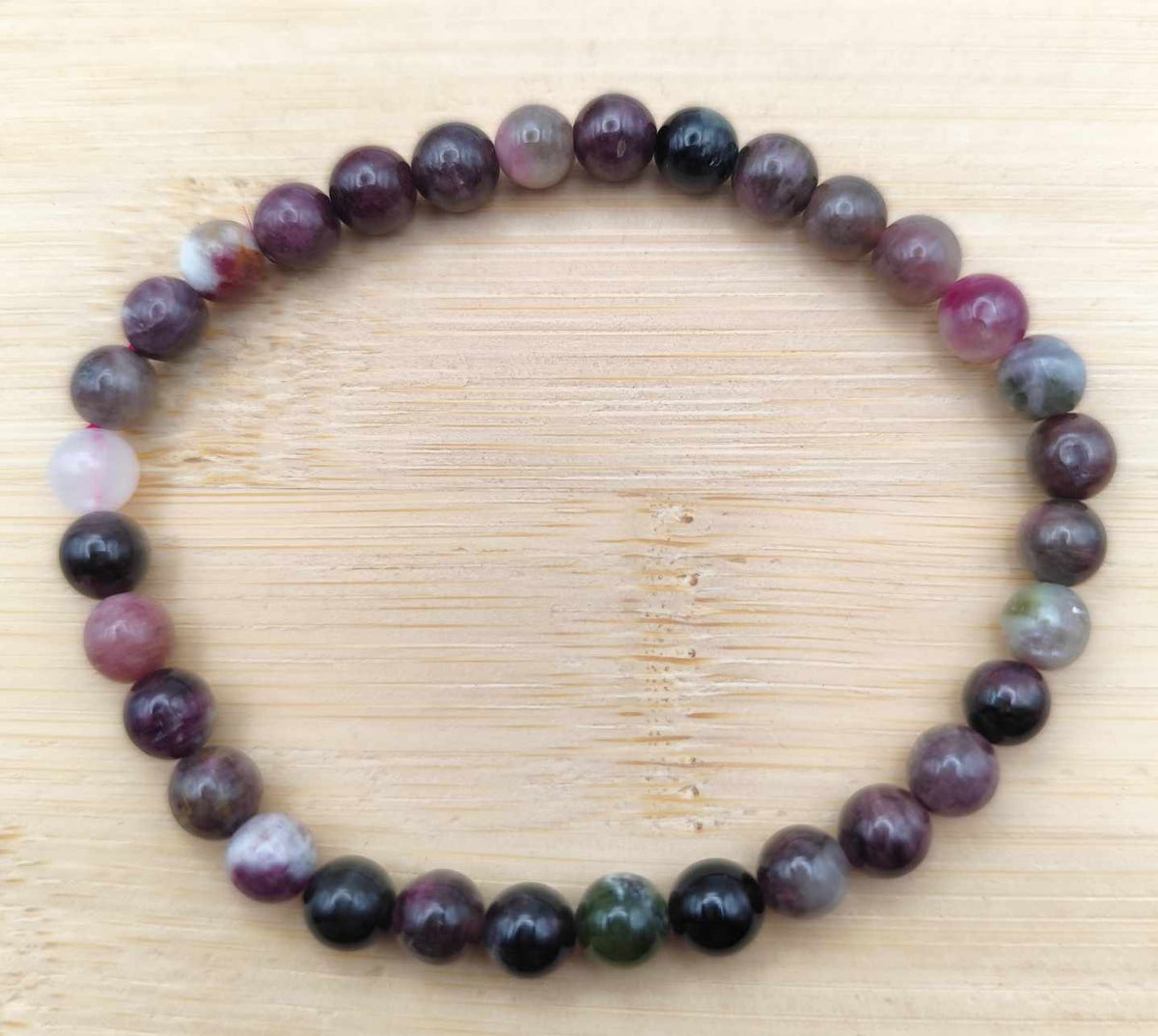 Pulsera de Turmalina Multicolor