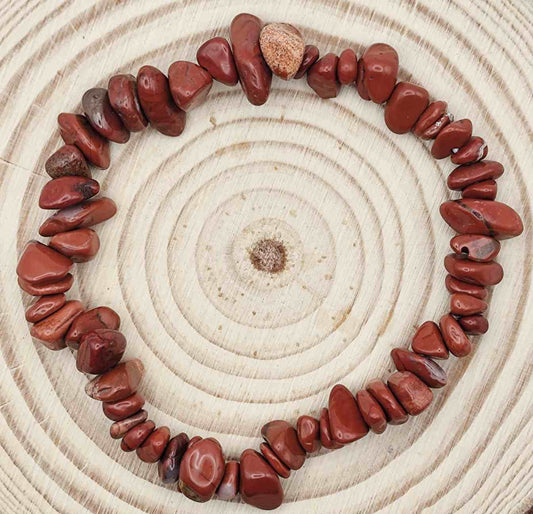Pulsera de Jaspe Rojo