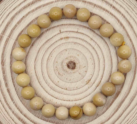 Pulsera de Mokaita Amarilla