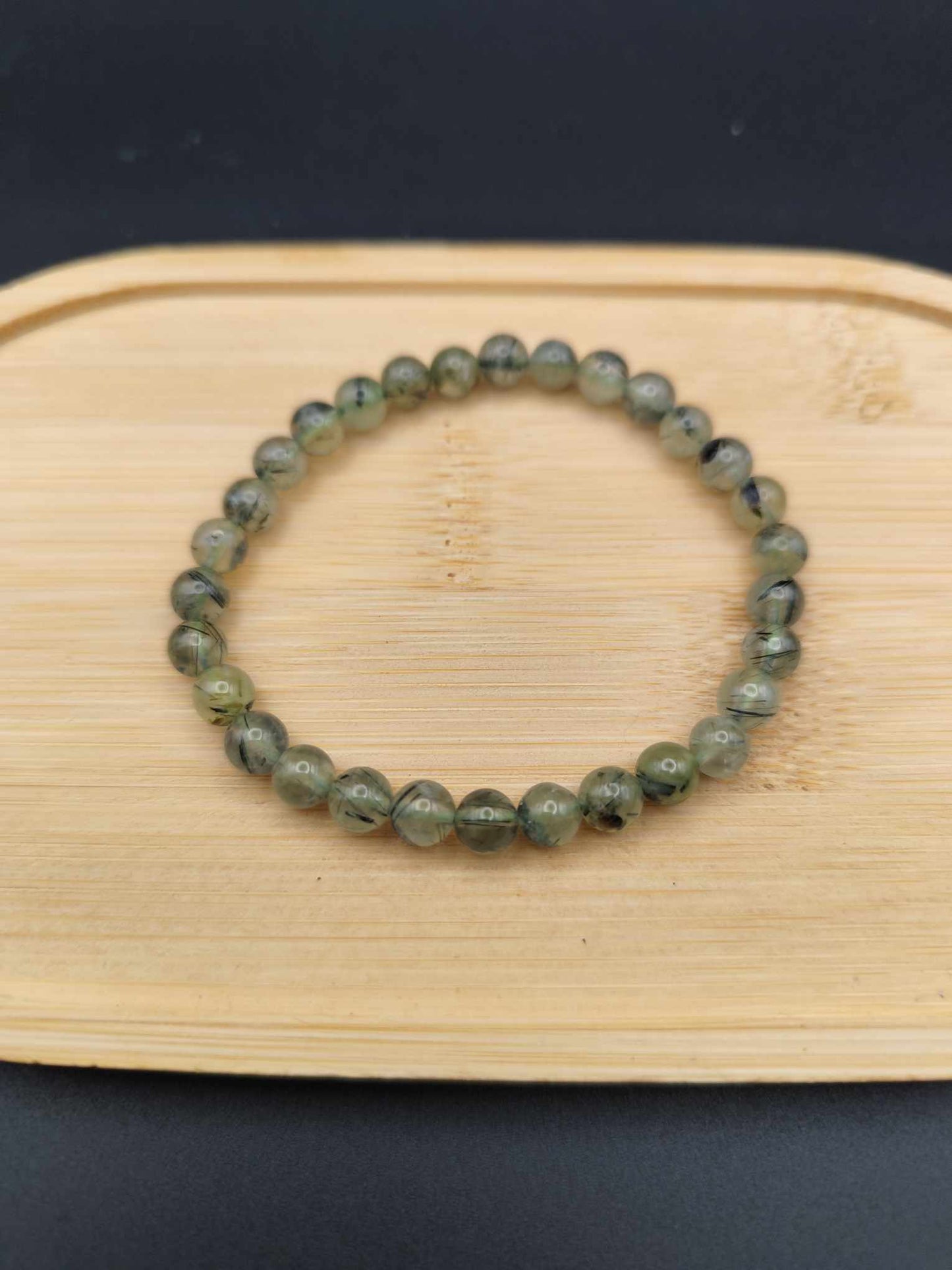 Pulsera de Prehnita