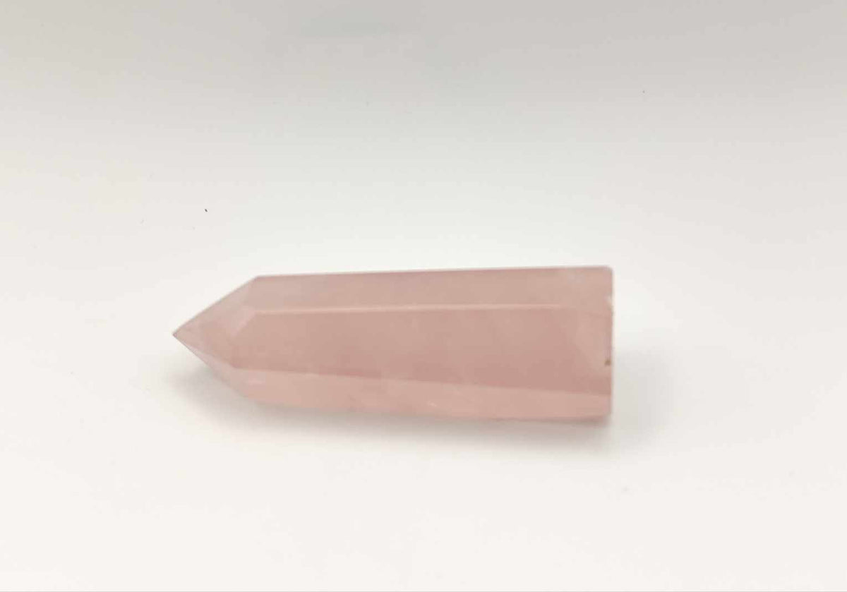 Pointe de quartz rose