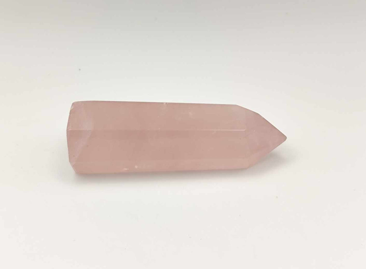 Pointe de quartz rose