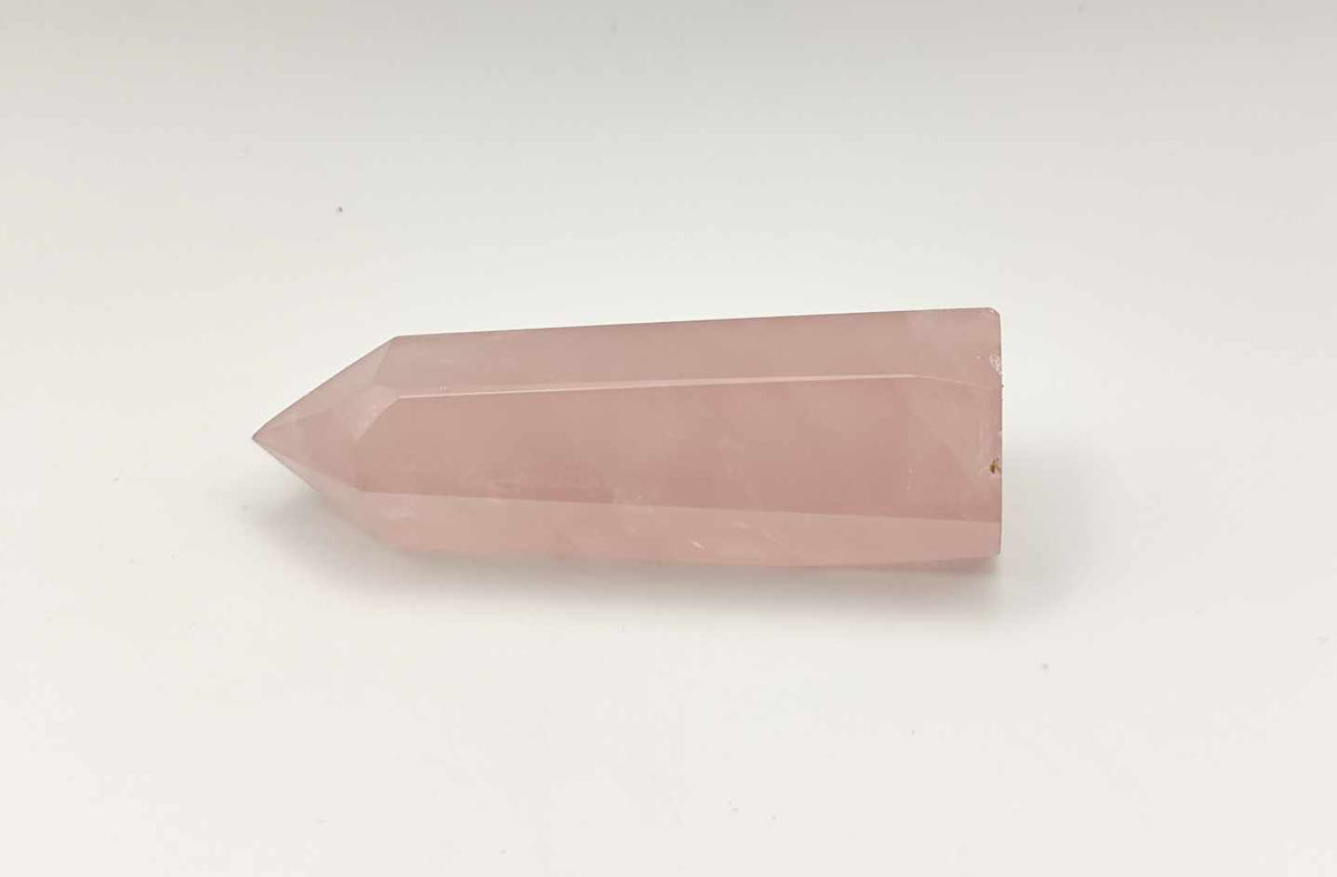 Pointe de quartz rose