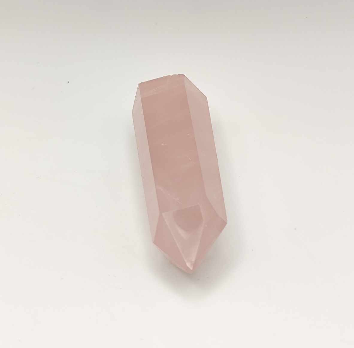 Pointe de quartz rose