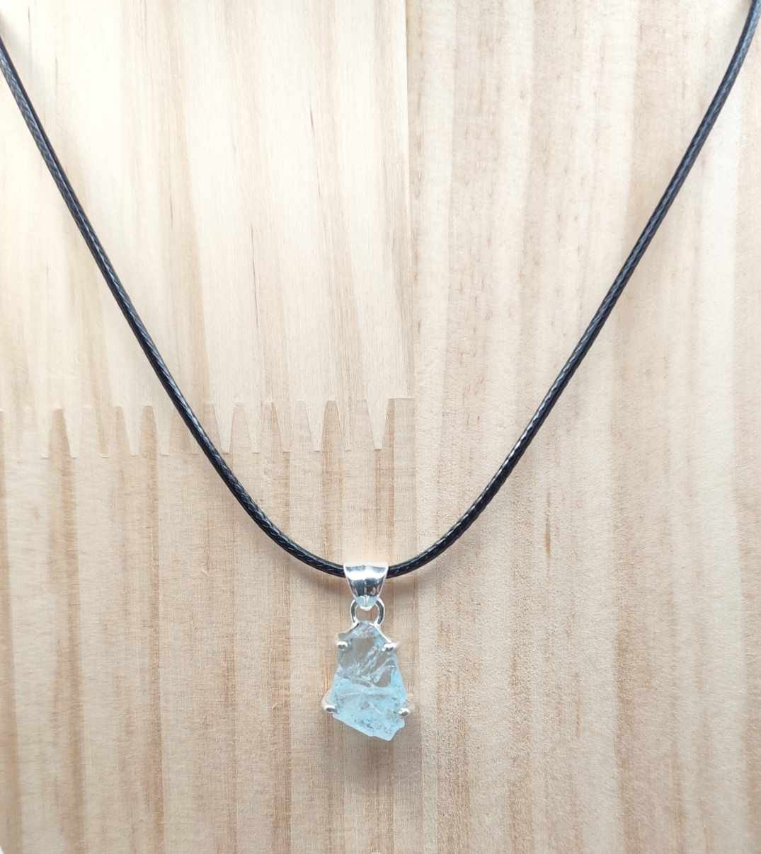 Colgante de Topacio Azul