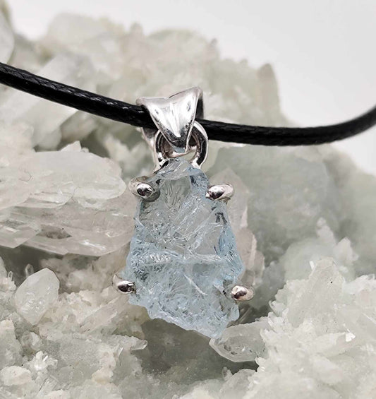 Colgante de Topacio Azul